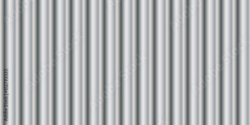 Sheet metal wave, metal tile, abstract background. EPS10 vector