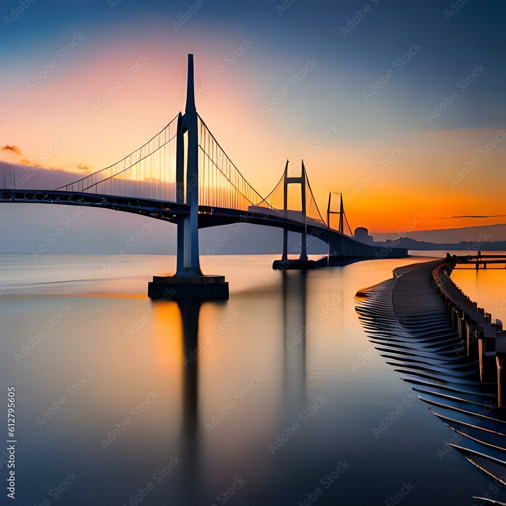 Fototapeta premium Sunset that gives us peace 