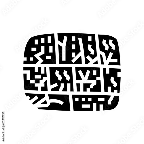 writing human evolution glyph icon vector. writing human evolution sign. isolated symbol illustration