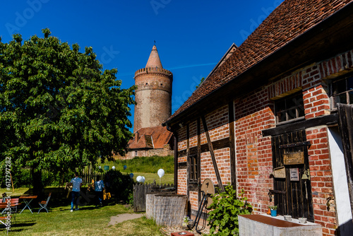 Die mittelalterliche Atmosphäre von Burg Stargard photo