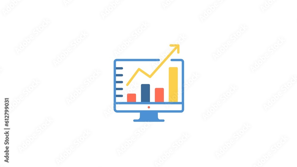 Business charts and diagrams, graphic presentation Business charts and diagrams, graphic presentation