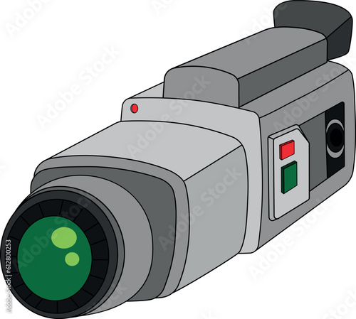 Old Camcorder Video Cassette Recorder Video Camera 90s Nostalgia Technology