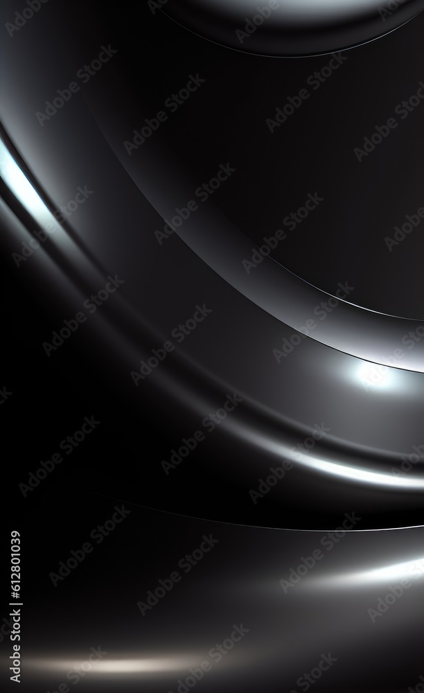 Shiny metallic wavy black, dark color tone background. Shiny metallic wavy black, dark color tone background.