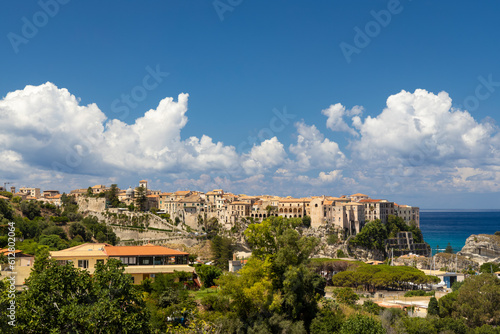 Tableau sur toile Tropea, Province of Vibo Valentia, Calabria, Italy