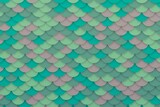 緑の鱗模様のシンプルな背景イメージ