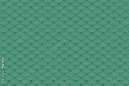 緑の鱗模様のシンプルな背景イメージ photo