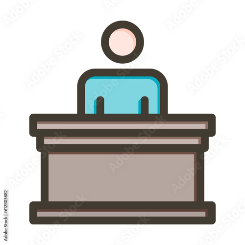 Panel of judges Icon Design