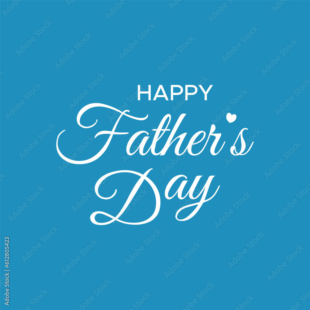 Happy Father's Day Social Media Post Design Template