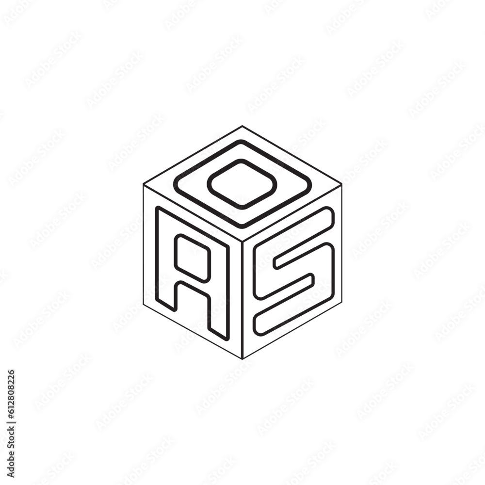 Cube letter logo design with colorful background. Cube letter logo design with colorful background.