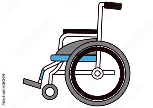 シンプルな車椅子