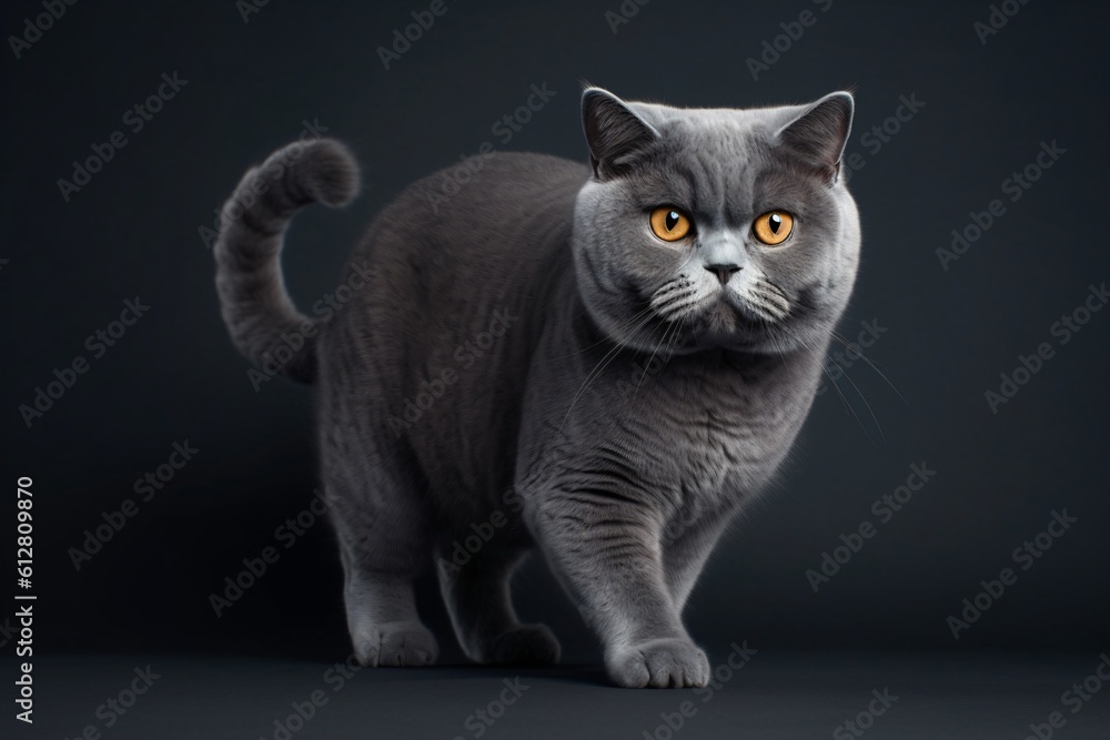 A Ai generated british shorthair cat