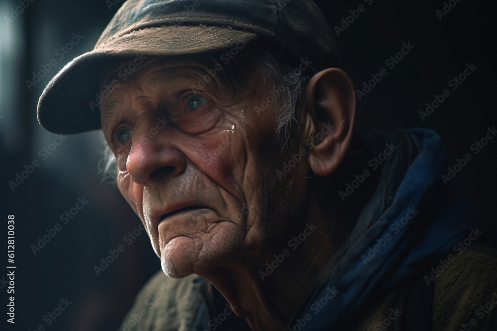 A non existing ai generated old man A non existing ai generated old man