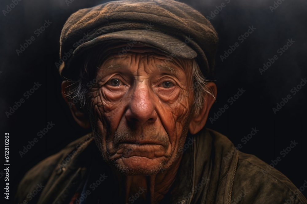 A non existing ai generated old man A non existing ai generated old man