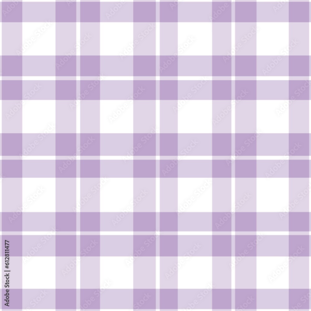 Seamless plaid pattern. Vector illustration. Purple background. Lilac plaid. Texture for plaid, tablecloths, clothes, dresses, paper, bedding, blankets, quilts and other textile products. Vector illus Seamless plaid pattern. Vector illustration. Purple background. Lilac plaid. Texture for plaid, tablecloths, clothes, dresses, paper, bedding, blankets, quilts and other textile products. Vector illus