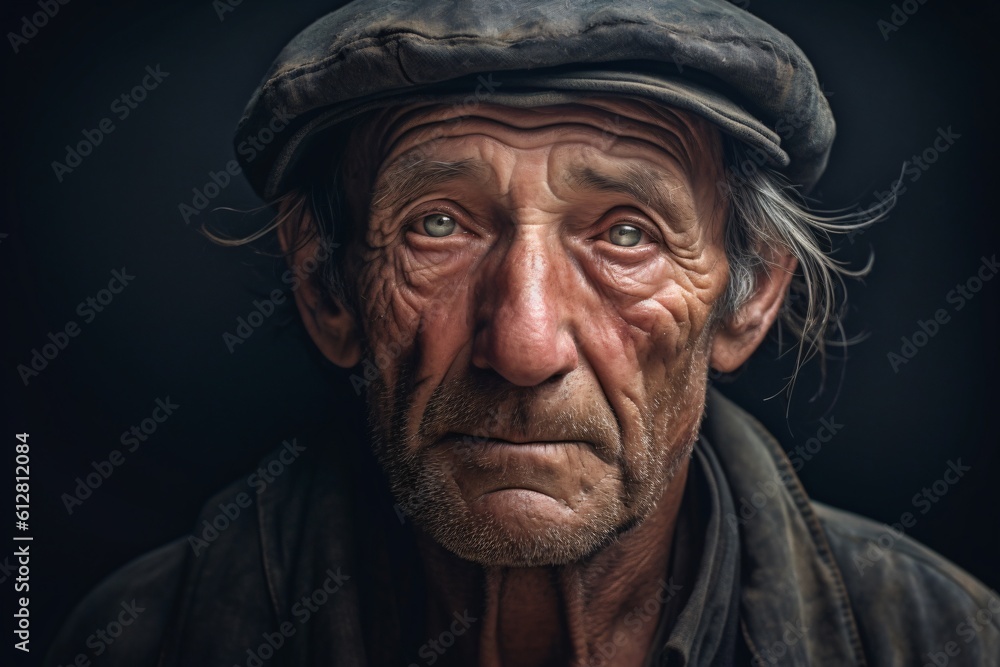 A non existing ai generated old man A non existing ai generated old man