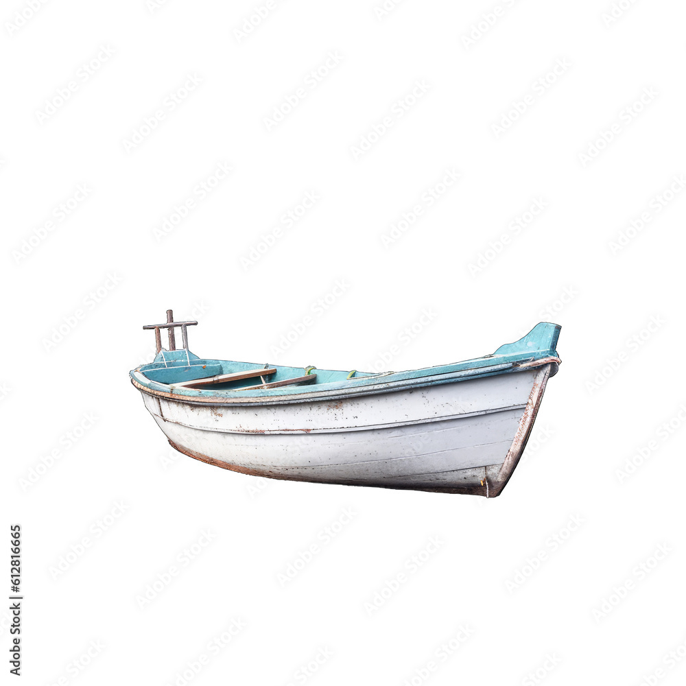 Naklejka premium a canoe sailing