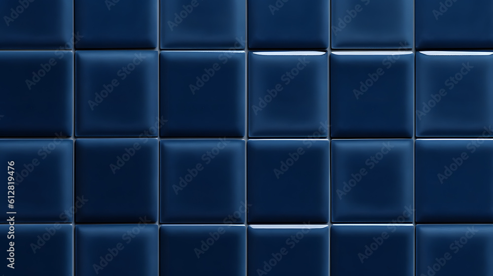 blue tile, generative ai blue tile, generative ai