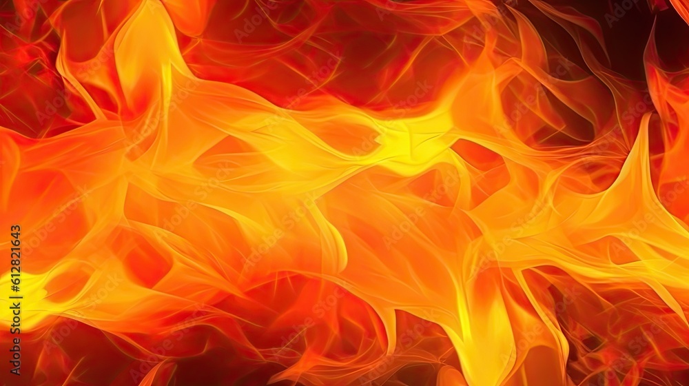 Texture of burning fire