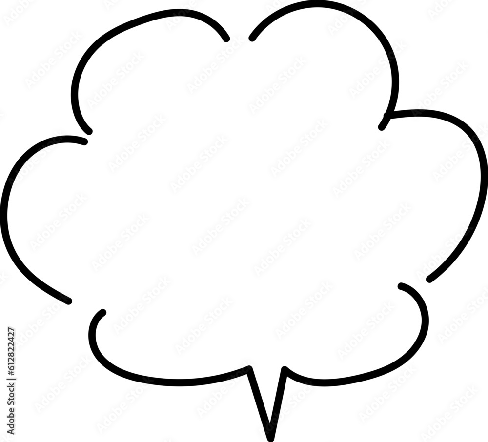 speech bubble line frame, comic label, balloon chat, think speech bubble line frame, comic label, balloon chat, think
