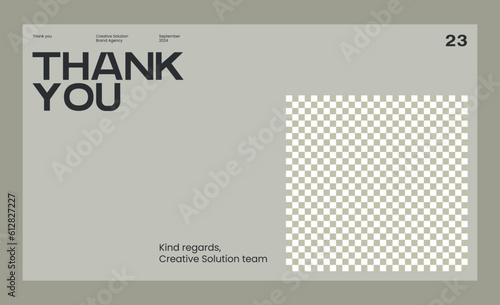 Brand identity guideline template to create visual identity of your company