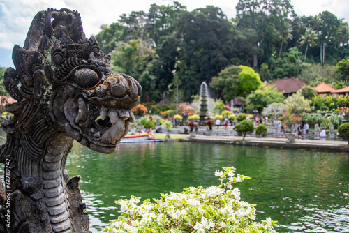 Balinese stone sculpture in 