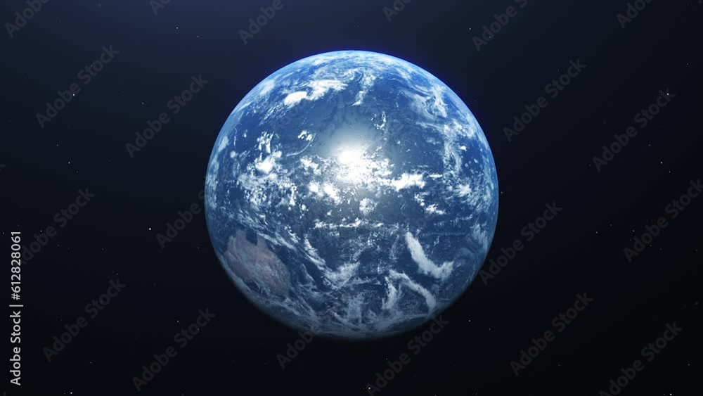 Planet earth from space. Clip contains space, planet, galaxy, stars, Planet earth rotating animation. Planet earth from space. Clip contains space, planet, galaxy, stars, Planet earth rotating animation.