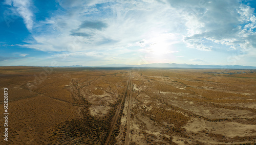 Εκτύπωση καμβά Aerial view of the Mojave desert