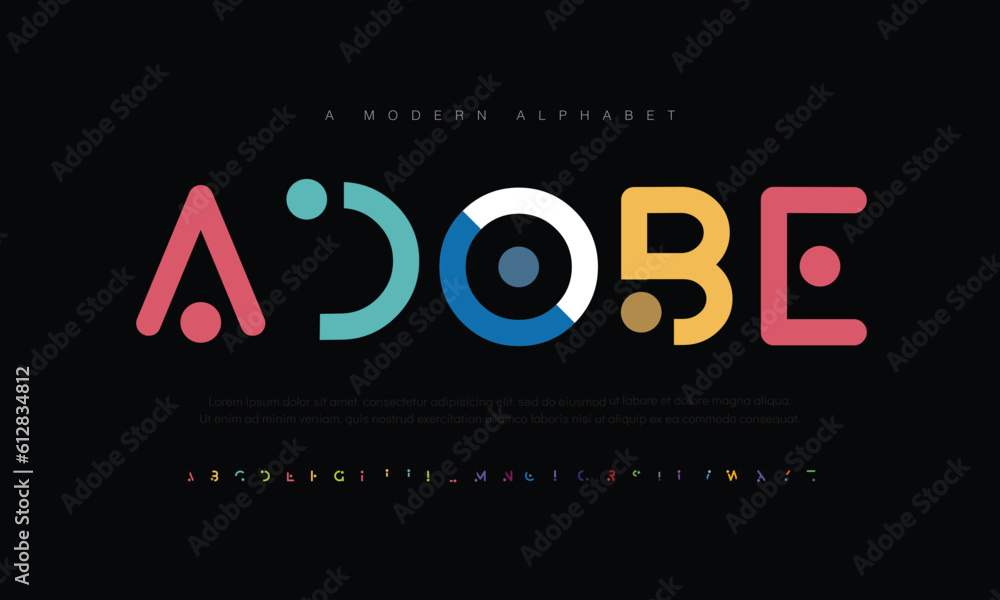 crypto  colorful stylish small alphabet letter logo design. - obrazy, fototapety, plakaty 