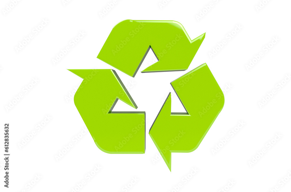 recycle symbol on a transparent background recycle symbol on a transparent background
