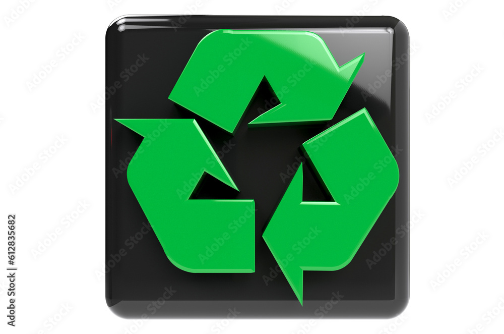 recycle symbol on a transparent background recycle symbol on a transparent background