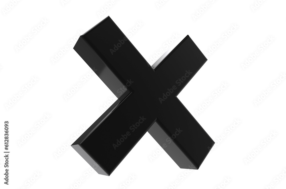 Cross Mark isolated on transparent background Cross Mark isolated on transparent background