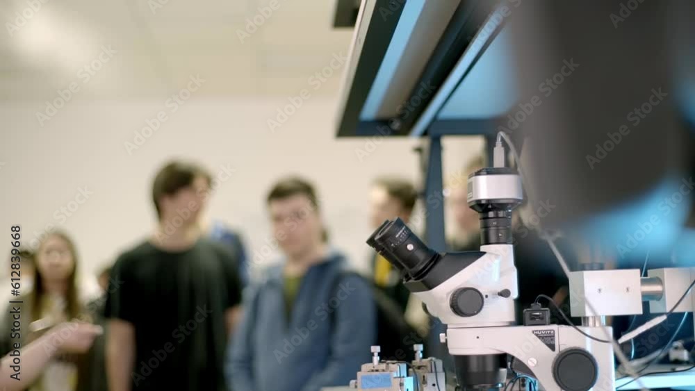 scientific instruments close-up in the laboratory scientific instruments close-up in the laboratory
