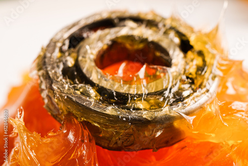 Grease and ball bearing, lithium machinery lubrication for automotive and industrial.