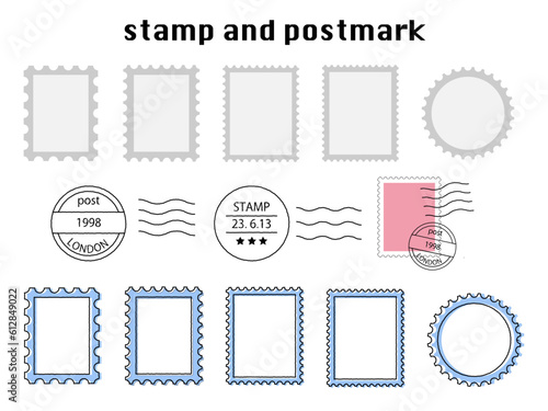 stamp and postmark photo