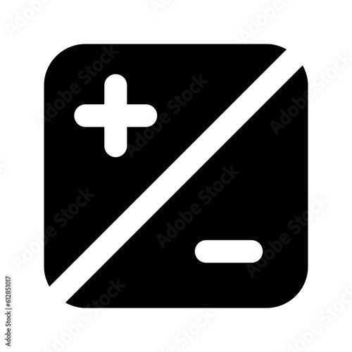 exposure glyph icon