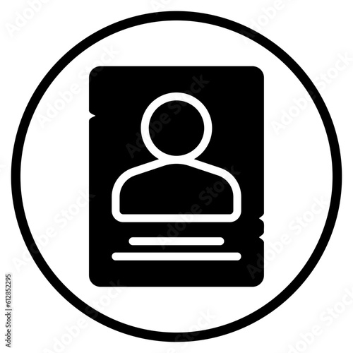 wanted glyph icon