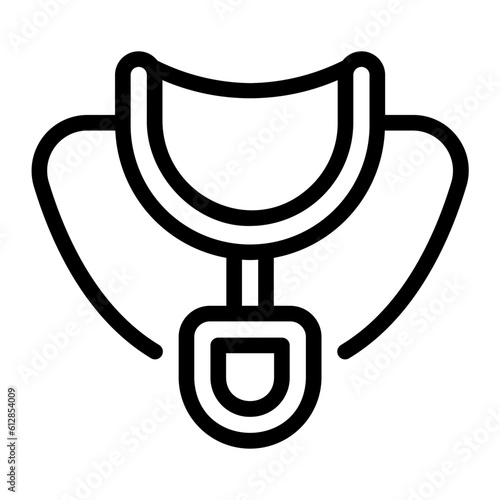 saddle line icon