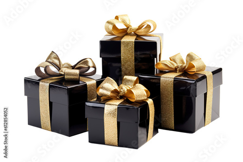 gift boxes, isolated on white background PNG