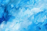 Blue abstract watercolor background. Digital art painting. 3d rendering, generative Ai