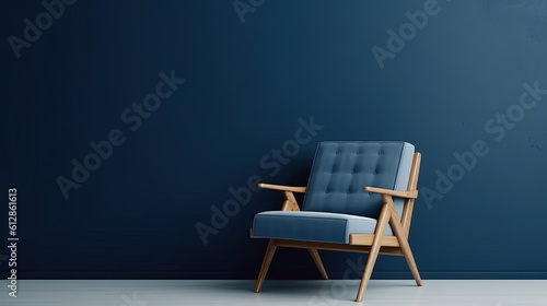 Stylist and royal modern wooden living room armchair
