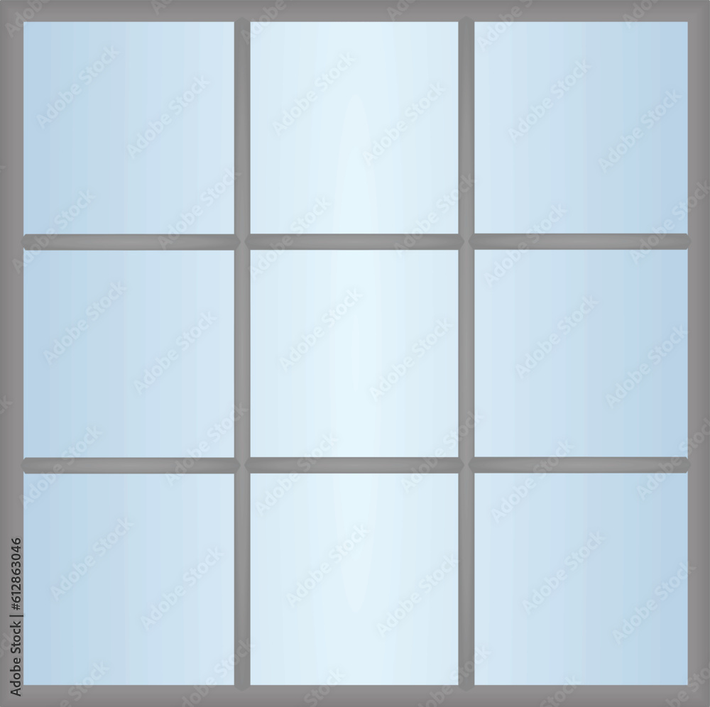 Home glass mirror. vector illustration Home glass mirror. vector illustration