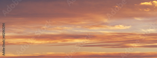 Clouds dawn sunset romance. Very gentle romantic pink clouds in the sky of dawn gentle mood of the sunset sky