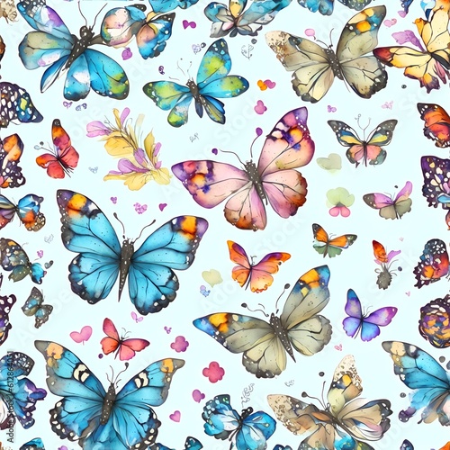 Beautiful Butterflies Art Work © Dee