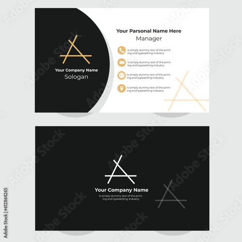 Creative Business Card Template design