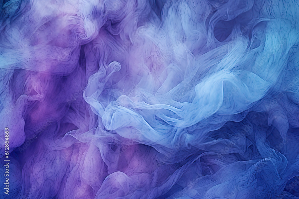 A solid texture of blue purple smoke.
