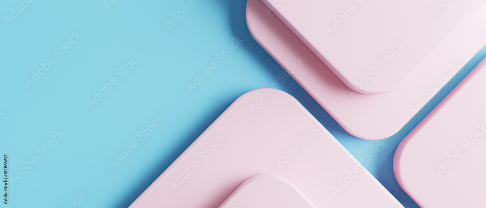 3d render colorful shape abstract background wallpaper