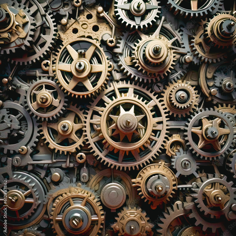 gear and cog background gear and cog background