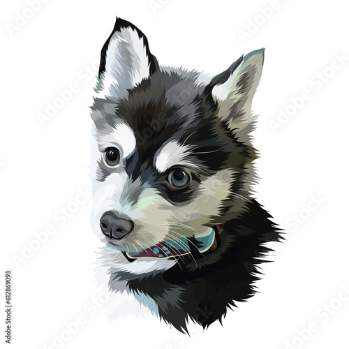 portrait of a dog