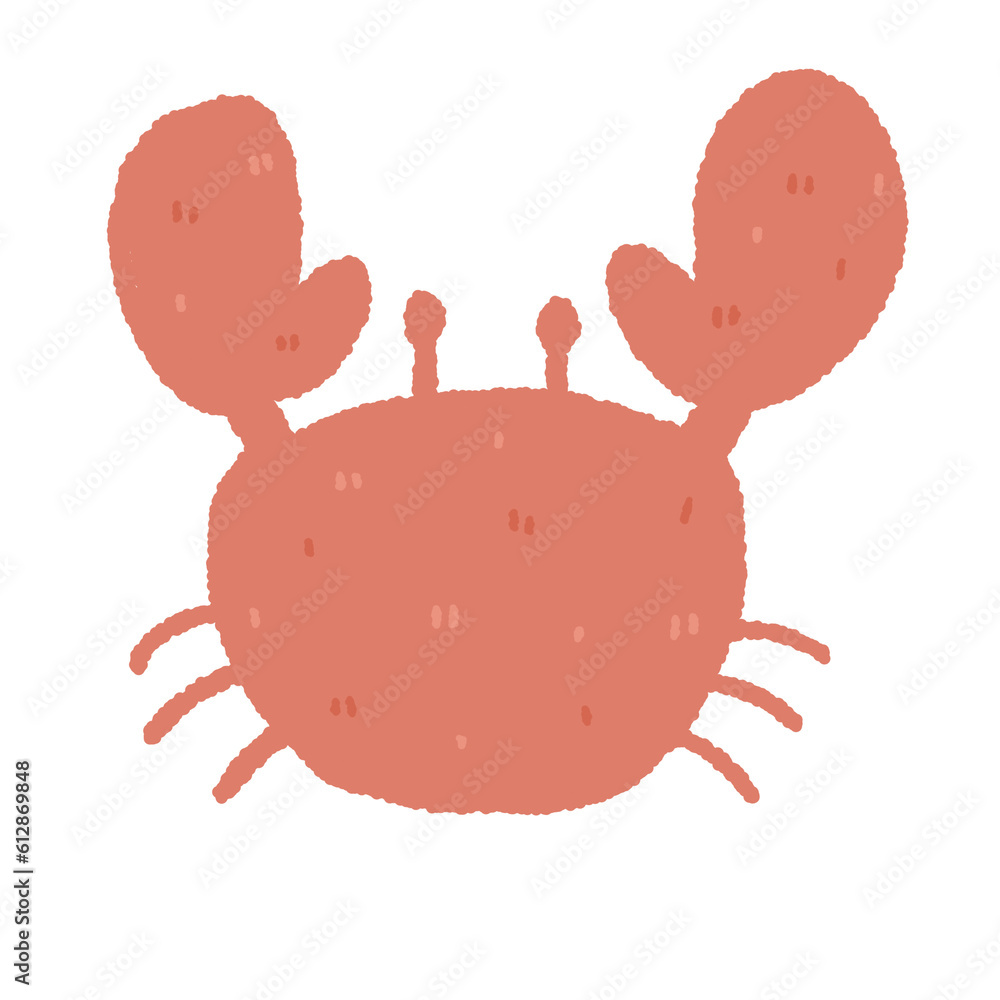 crab seafood cute design illustration crab seafood cute design illustration