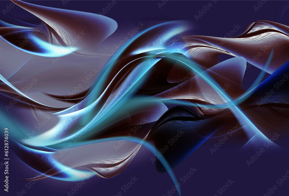 Abstract smoke shapes graphic illustration Abstract smoke shapes graphic illustration
